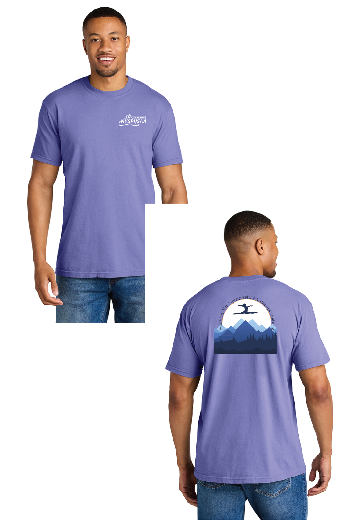 Summit Comfort Colors® Heavyweight Ring Spun Tee GymnasticsFall26