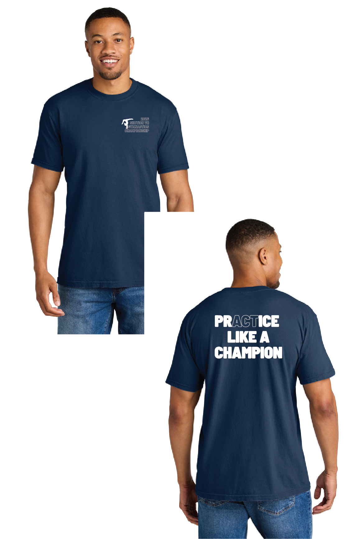 Class Act Comfort Colors® Heavyweight Ring Spun Tee GymnasticsFall26