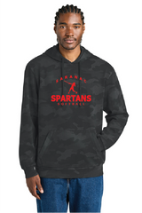 Finch District Wash™ Camo Fleece Hoodie SCS Softball