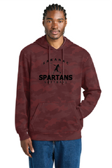 Finch District Wash™ Camo Fleece Hoodie SCS Softball