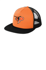 PBee District® Flat Bill Snapback Trucker Cap PHS25