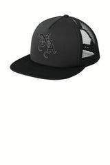 OE District® Flat Bill Snapback Trucker Cap NAC25