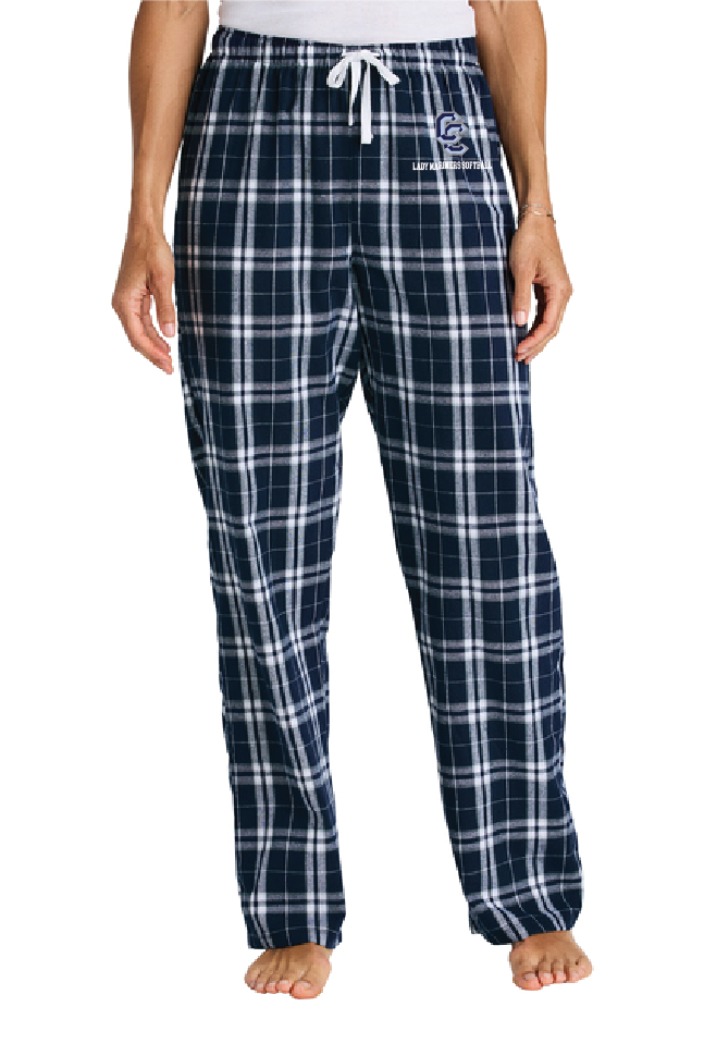 Shield District® Women’s Flannel Plaid Pant CCLM25
