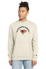 EK28 PHS New Era® Heritage Fleece Pocket Crew