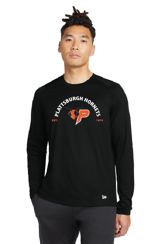 EK28 PHS New Era® Series Performance Long Sleeve Crew Tee