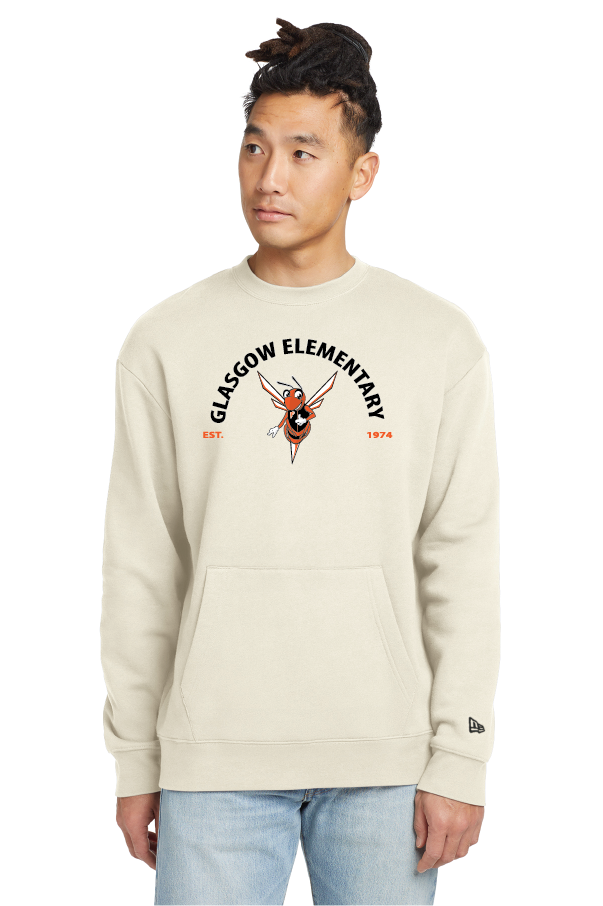 EK28 Glasgow New Era® Heritage Fleece Pocket Crew