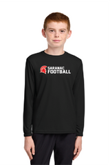 First Down Port & Co® Youth Long Sleeve Performance Tee AFLFall26