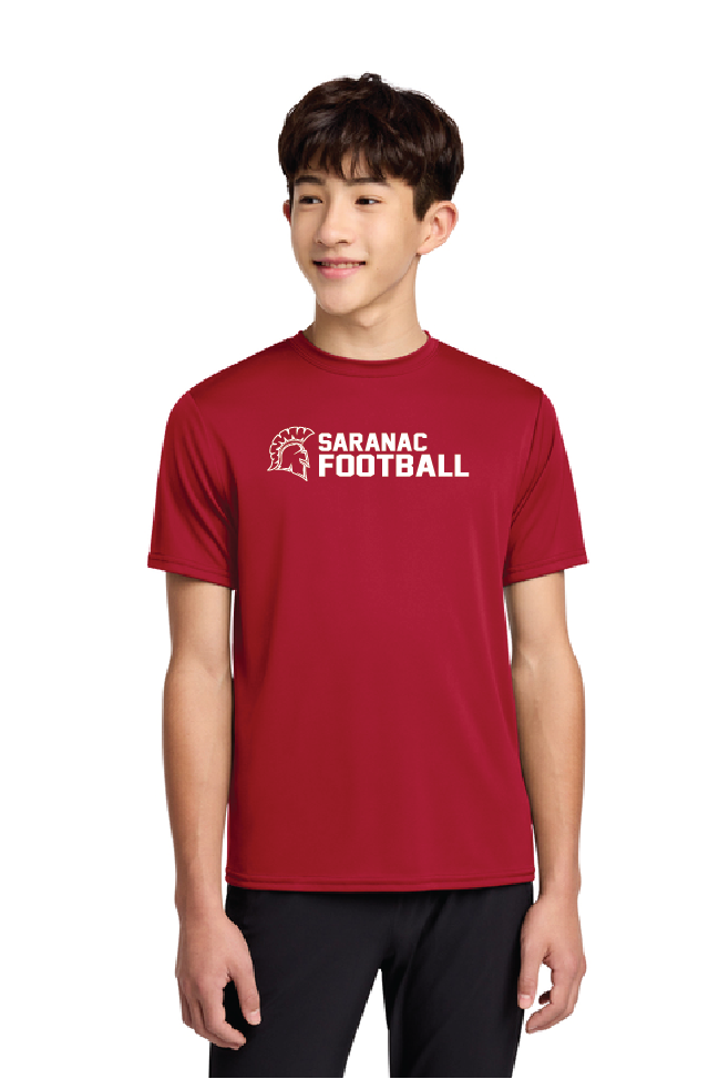 First Down Port & Co® Youth Performance Tee AFLFall26