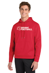 First Down Sport-Tek® Sport-Wick® Fleece Hooded Pullover AFLFall26