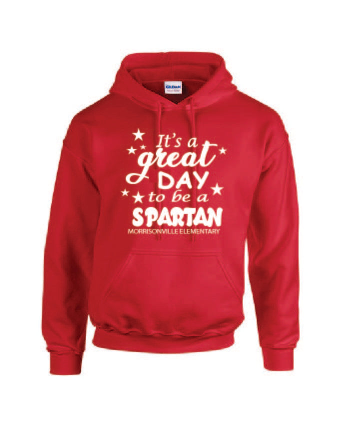 Great Day Gildan Youth Heavy Blend Hooded Sweatshirt MELS