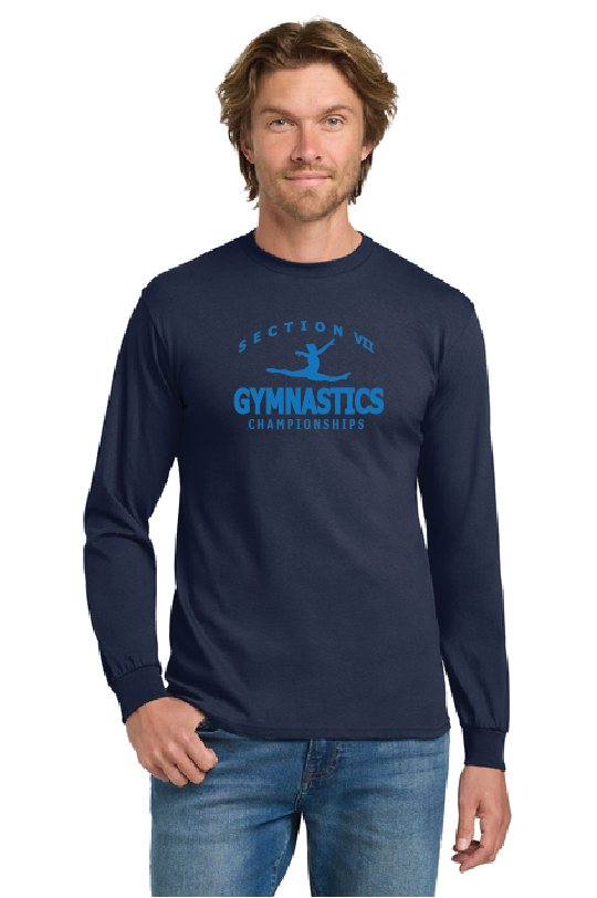 Chromo Felix Gildan® Heavy Cotton™ 100% Cotton Long Sleeve T-Shirt VII Gymnastics25
