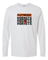 3Peat Gildan Men's Heavy Cotton™ Long Sleeve T-Shirt PHS25