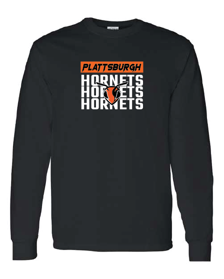 3Peat Gildan Men's Heavy Cotton™ Long Sleeve T-Shirt PHS25