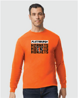 3Peat Gildan Men's Heavy Cotton™ Long Sleeve T-Shirt PHS25