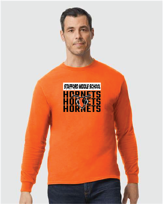 3Peat Gildan Men's Heavy Cotton™ Long Sleeve T-Shirt SMS25