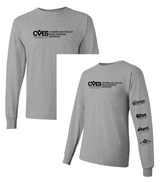Four Horseman Gildan Men's Heavy Cotton™ Long Sleeve T-Shirt Black