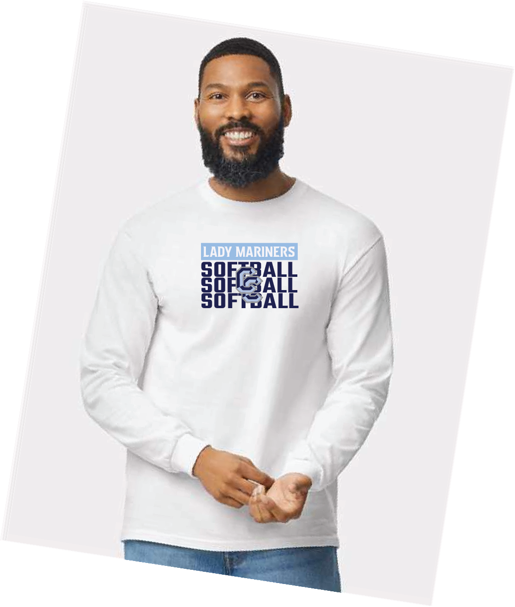 3Peat Gildan Unisex Heavy Cotton™ Long Sleeve T-Shirt CCLM25