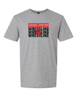 3Peat Gildan Unisex Softstyle® T-Shirt SCSWrestle25