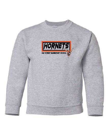 Boxed Gildan Youth Heavy Blend™ Crewneck Sweatshirt Oak25