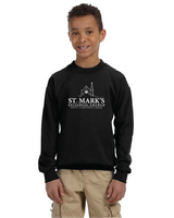 St. Mark's Gildan Youth Heavy Blend™ Fleece Crew SMEC25