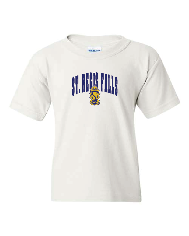 Arched Gildan Youth Heavy Cotton™ T-Shirt STRF25