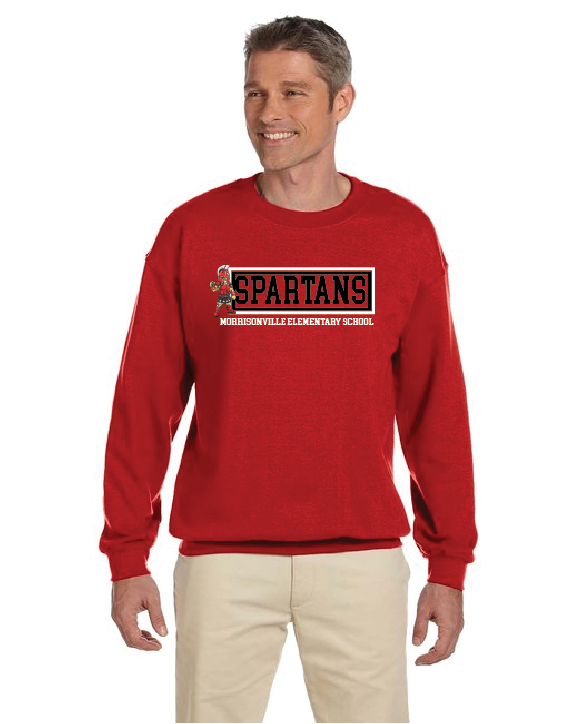 Boxed Gildan Adult Heavy Blend™ Fleece Crew MELS25