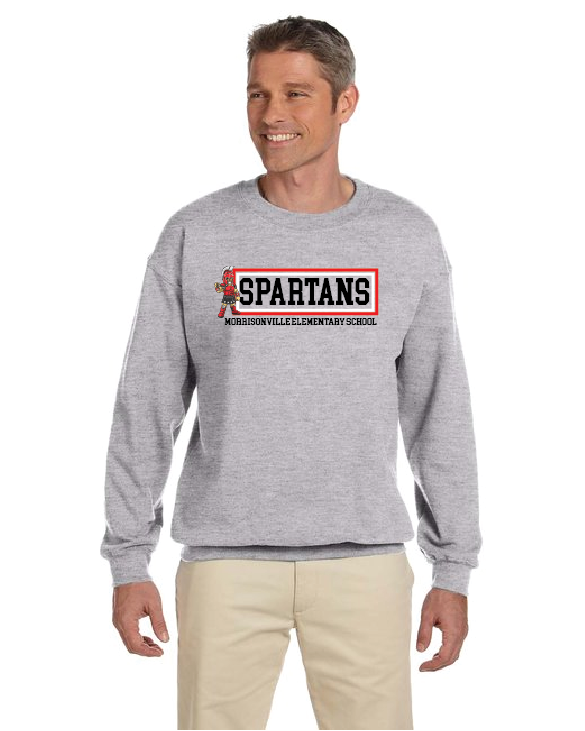 Boxed Gildan Adult Heavy Blend™ Fleece Crew MELS25
