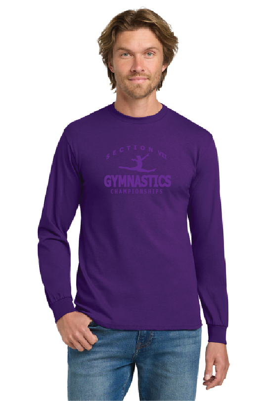 Chromo Felix Gildan® Heavy Cotton™ 100% Cotton Long Sleeve T-Shirt VII Gymnastics25