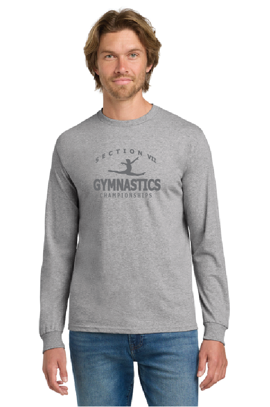 Chromo Felix Gildan® Heavy Cotton™ 100% Cotton Long Sleeve T-Shirt VII Gymnastics25