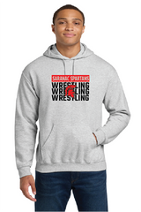 3Peat Gildan® Heavy Blend™ Hooded Sweatshirt SCSWrestle25