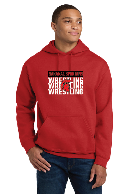 3Peat Gildan® Heavy Blend™ Hooded Sweatshirt SCSWrestle25