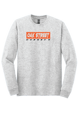 Whirlwind Gildan® Heavy Cotton™ 100% Cotton Long Sleeve T-Shirt Oak25