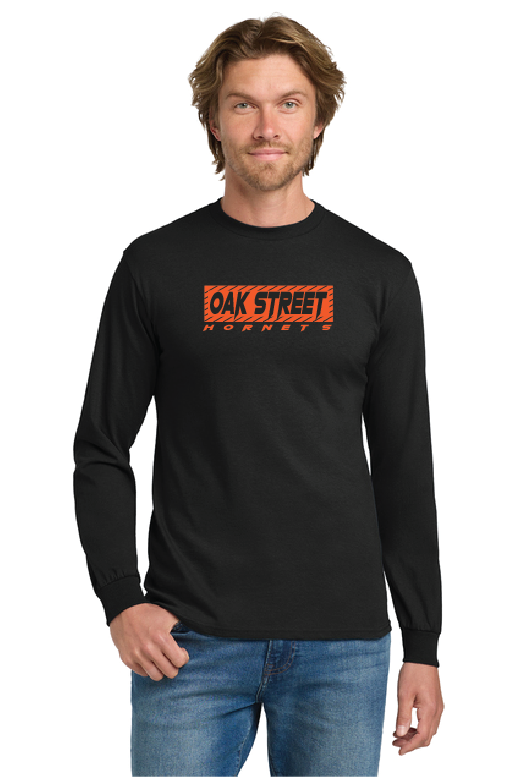 Whirlwind Gildan® Heavy Cotton™ 100% Cotton Long Sleeve T-Shirt Oak25
