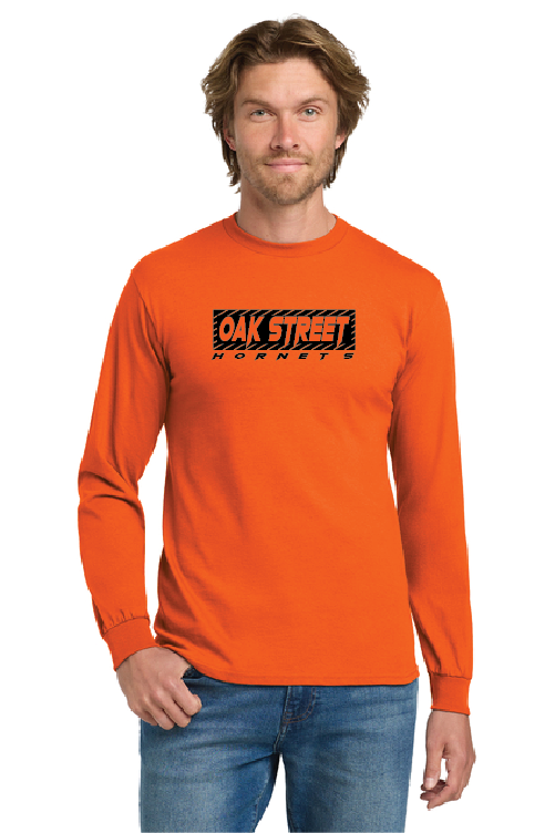 Whirlwind Gildan® Heavy Cotton™ 100% Cotton Long Sleeve T-Shirt Oak25