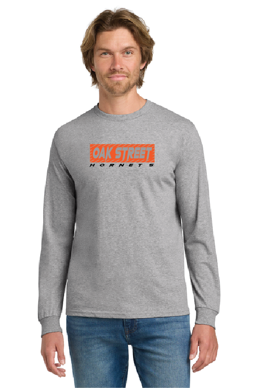 Whirlwind Gildan® Heavy Cotton™ 100% Cotton Long Sleeve T-Shirt Oak25