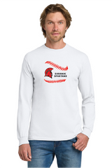 Dinger Gildan® Heavy Cotton™ 100% Cotton Long Sleeve T-Shirt SCS Softball