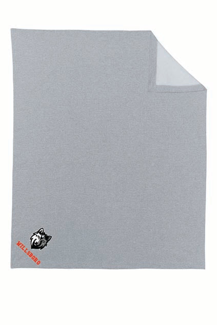 Mascot Gildan® Heavy Blend™ Fleece Stadium Blanket Wills25