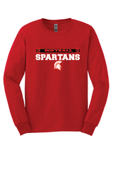 Pasta Gildan® Ultra Cotton® 100% US Cotton Long Sleeve T-Shirt SCS Softball