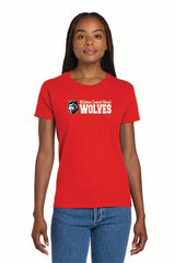 Fenced Gildan® Women's Ultra Cotton® 100% US Cotton T-Shirt Wills25