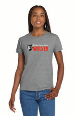 Fenced Gildan® Women's Ultra Cotton® 100% US Cotton T-Shirt Wills25