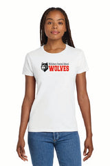 Fenced Gildan® Women's Ultra Cotton® 100% US Cotton T-Shirt Wills25