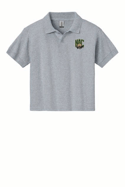 Bobcats Gildan® Youth DryBlend® 6-Ounce Jersey Knit Sport Shirt NAC25