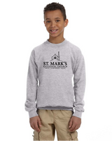St. Mark's Gildan Youth Heavy Blend™ Fleece Crew SMEC25