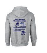 BOYS Hockey Championships Gildan Adult Heavy Blend™ 8 oz., 50/50 Hooded Sweatshirt Winter 24 HKY25