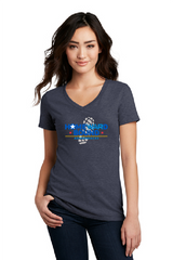 Homeward Bound District® Women’s Perfect Blend® CVC V-Neck Tee HWB