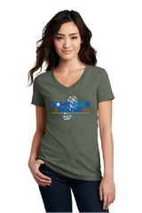 Homeward Bound District® Women’s Perfect Blend® CVC V-Neck Tee HWB