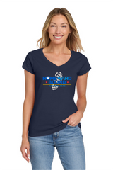 Homeward Bound Gildan Softstyle® Women's Fit V-Neck T-Shirt HWB