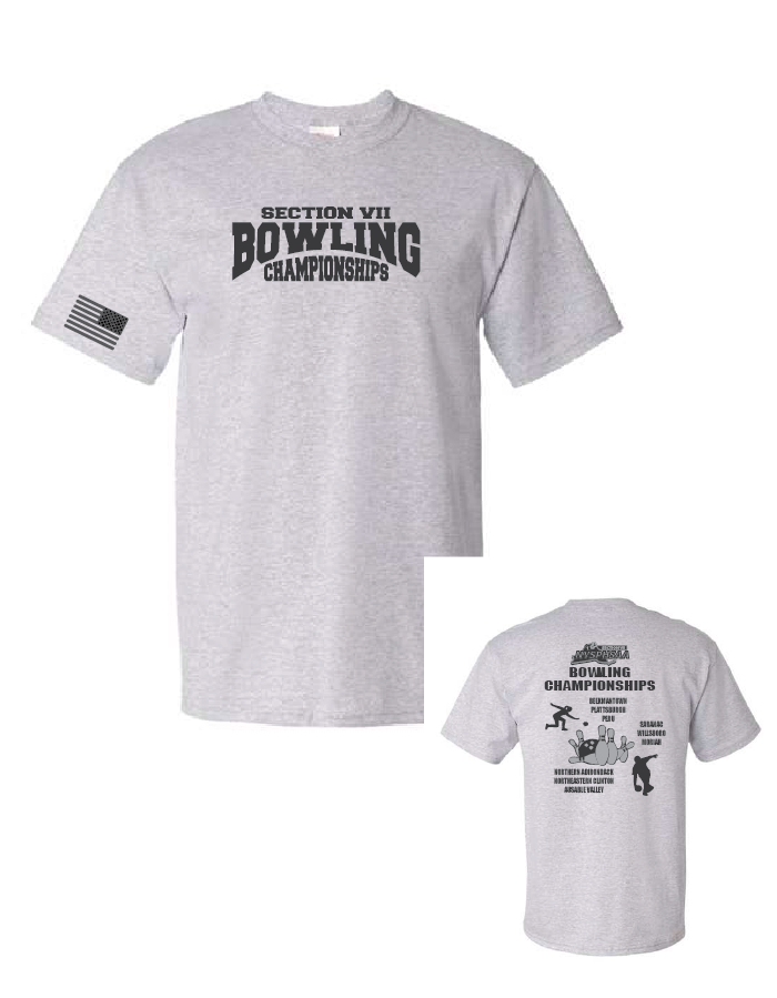 Bridge Hanes Essential-T T-Shirt Bowling26