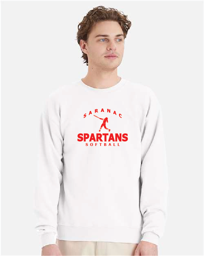 Finch Hanes Unisex EcoSmart® Crewneck Sweatshirt SCS Softball