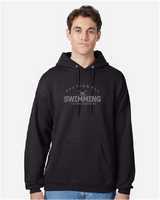 Chromo Felix Hanes Unisex EcoSmart® Hooded Sweatshirt VII Swimming25